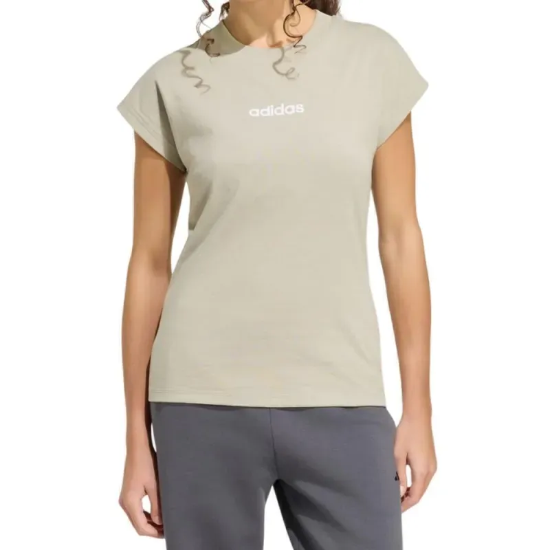 Camiseta Feminina Casual Adidas Verde M