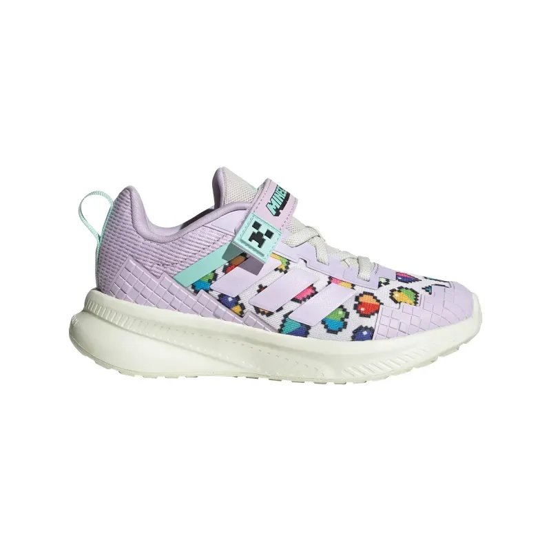 Tenis adidas Casual x Minecraft Fortarun 4.0 Niña JR1950 17 cm