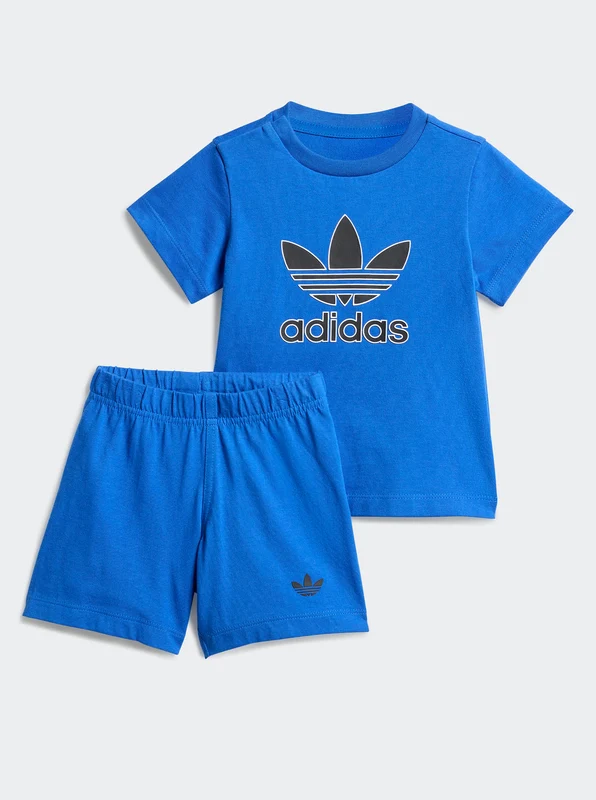 Short Tee Set BLU/BLK / 12-18M