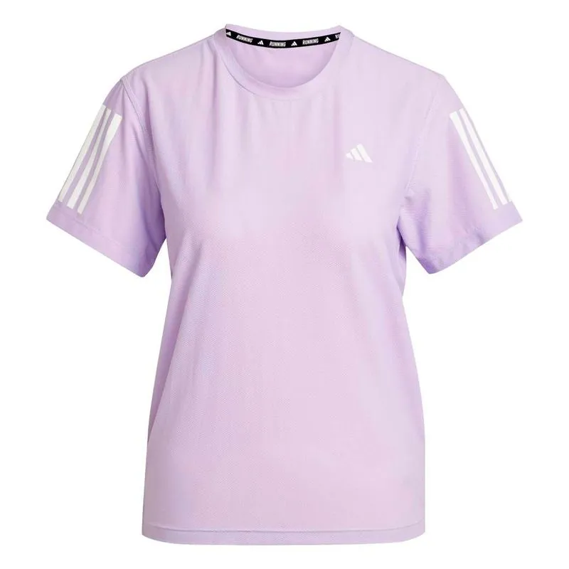 Camiseta Feminina Own The Run Adidas Roxo 4GG