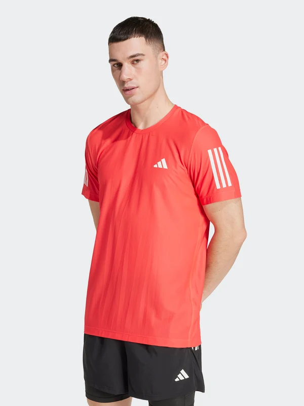 Own The Run Tee RED/RED / XS