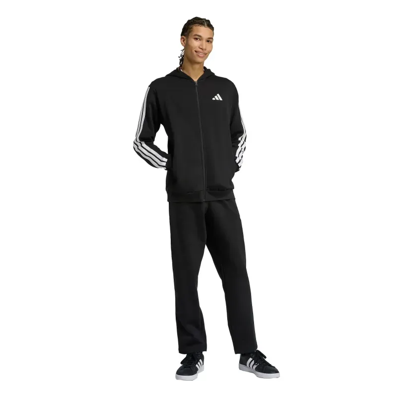 CONJUNTO FLEECE CON GORRO Y LAS 3 FRANJAS adidas Entrenamiento Unisex JL8599 L