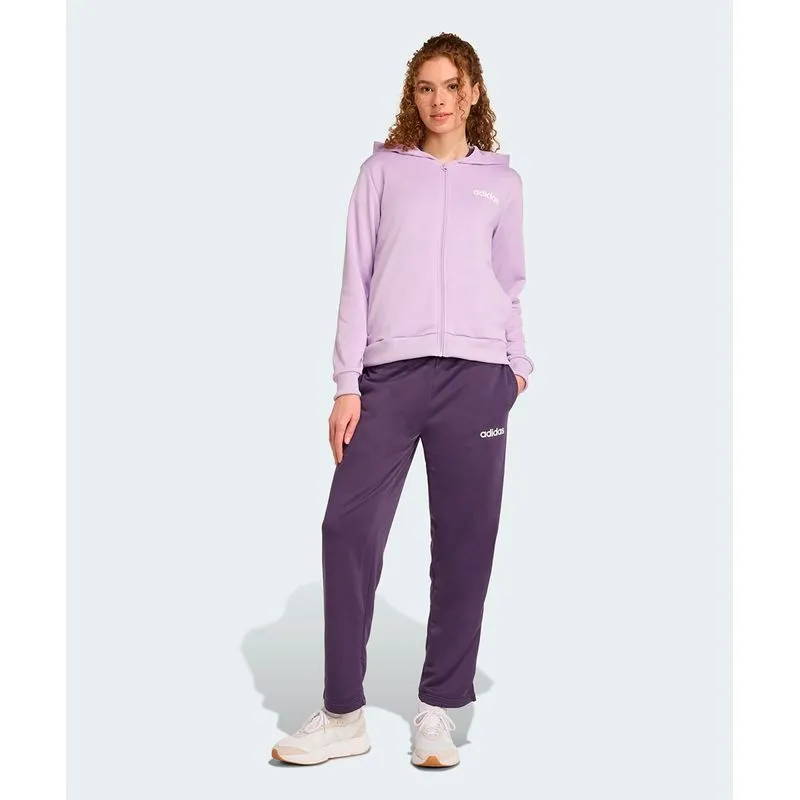 Agasalho Feminino Adidas Essentials Linear POWPLU GRD