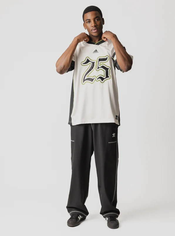 Football Jersey WHT/BLK / XL