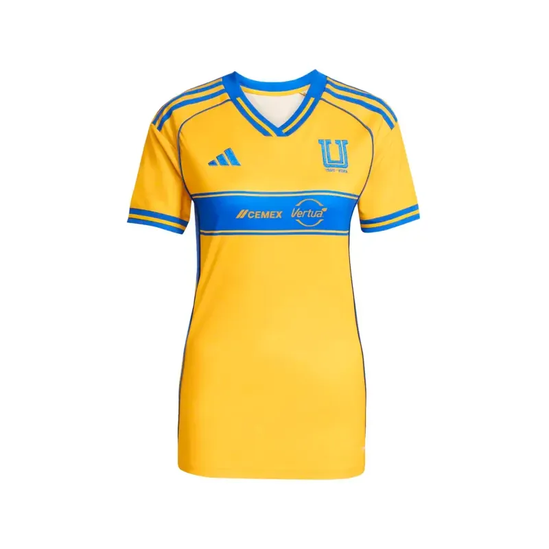 Jersey adidas Futbol Tigres Local Fan 25/26 Mujer JJ2209 MD