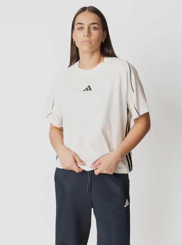 Stadium Tee WHT/BLK / M