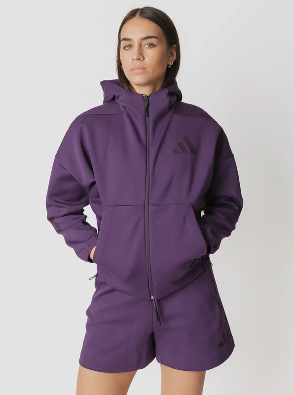 Z.N.E Full Zip Hoodie PUR/PUR / S