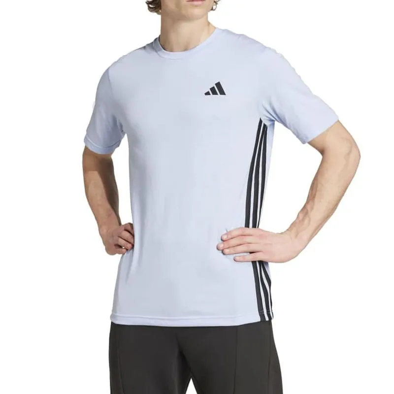 Camiseta Masculina Essentials Adidas Azul GG