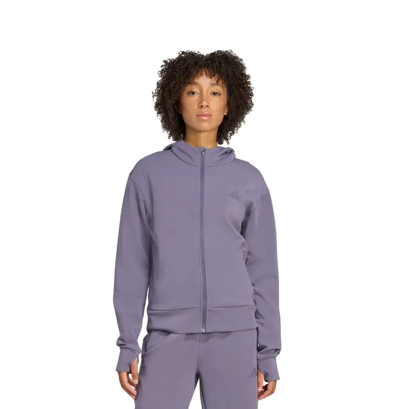 adidas Women D4T Full-Zip Hoodie | JX7310 A/XS / JX7310