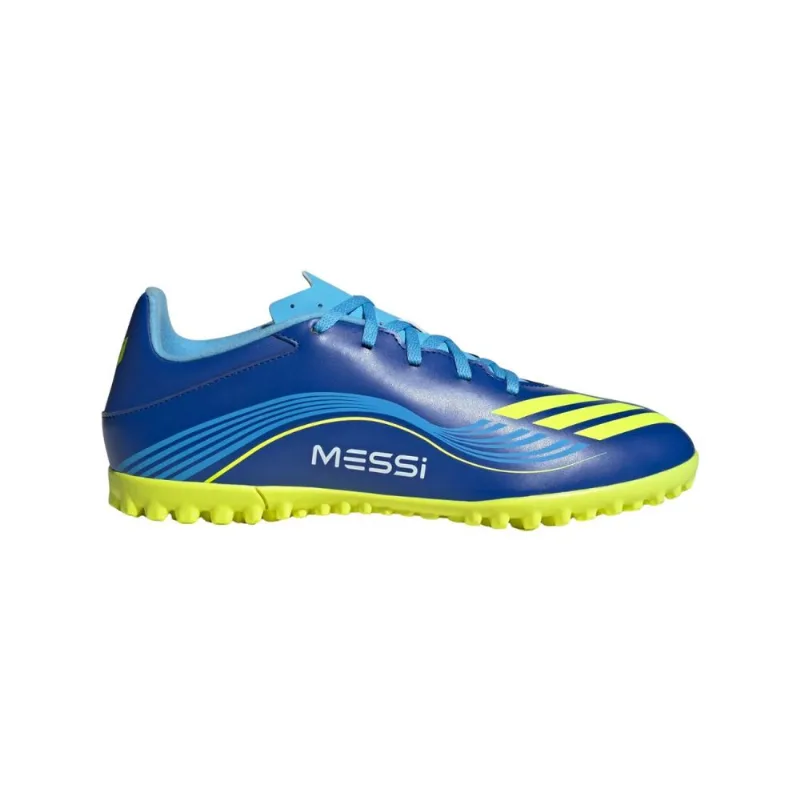 Chuteira Society Adidas F50 Messi Club JQ6614 38 / azul