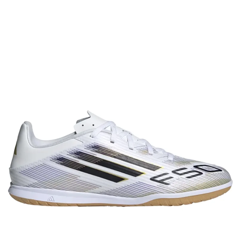 Chuteira Masculina Adidas F50 Club Futsal Fiberskin Branco - 43