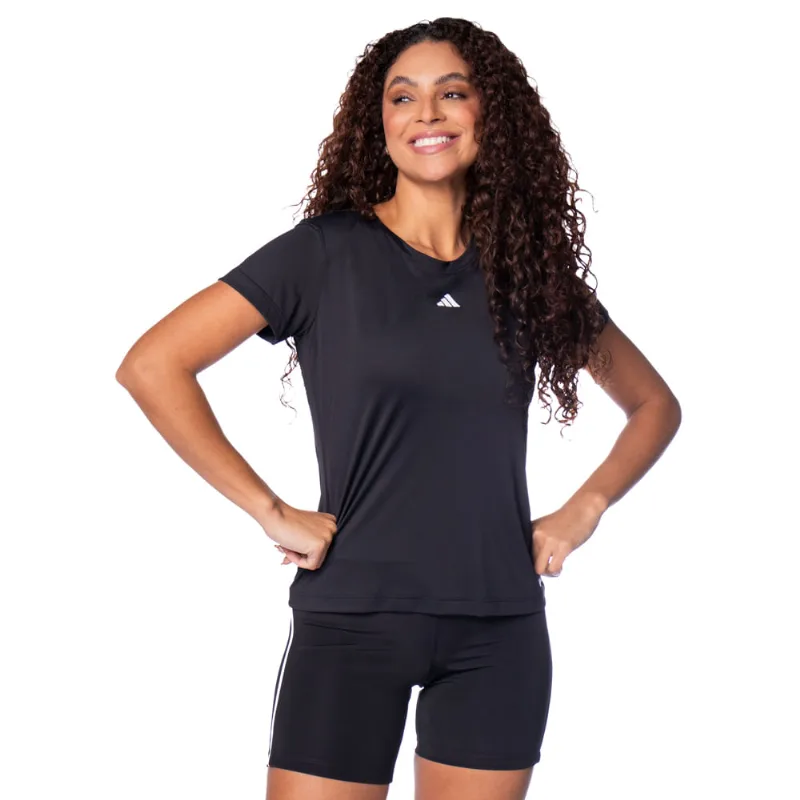 Camiseta Feminina Adidas Own The Run Basic Preto - P