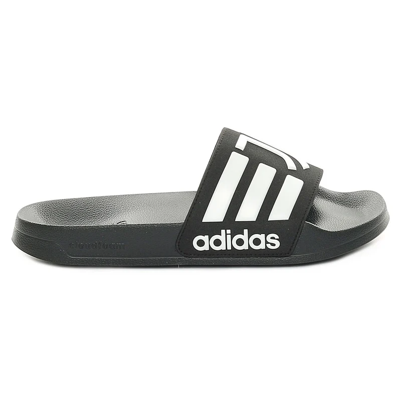 Ciabatta Uomo Adidas Adilette Shower Juventus Nero Bianco 47 1/3