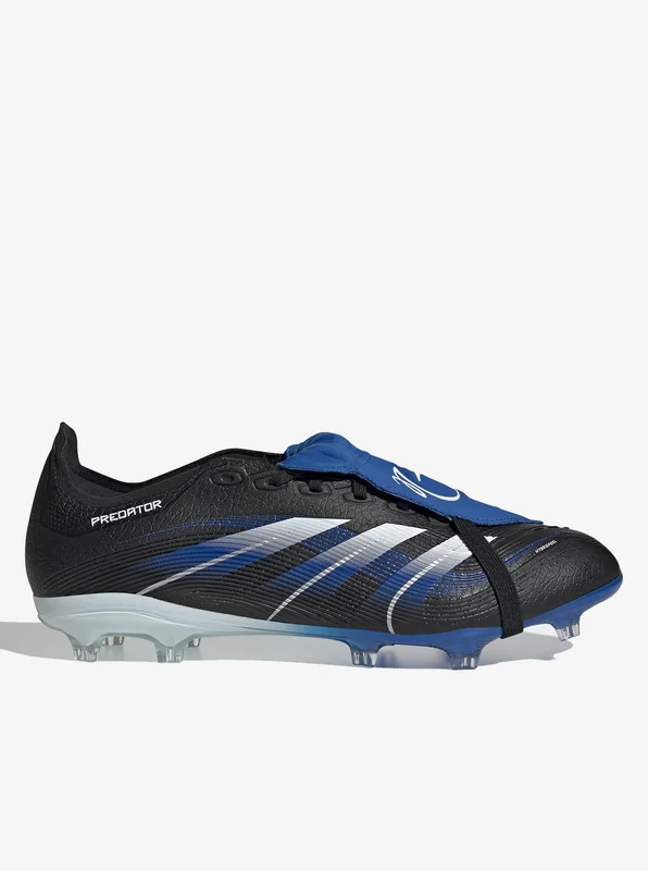 Predator League Fold-Over Tongue Firm/Multi-Ground Boots Unisex BLK/BLU / 13