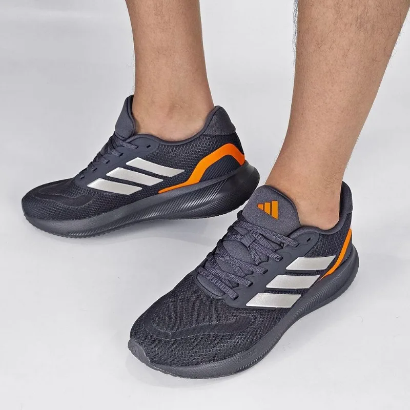 Tênis Adidas Masculino Runfalcon 5 Corrida 41 / Chumbo