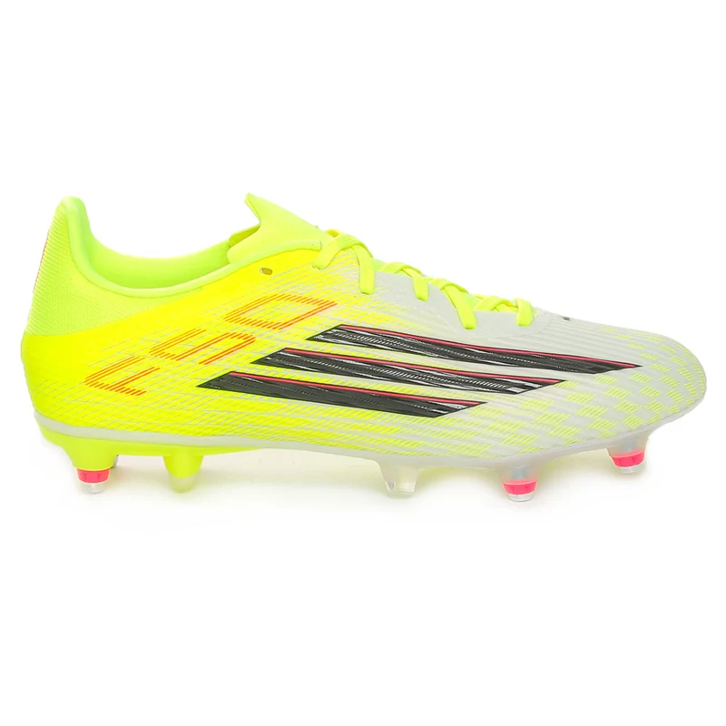 Scarpa da Calcio Uomo Adidas F50 League Terreni Morbidi Giallo Nero 44
