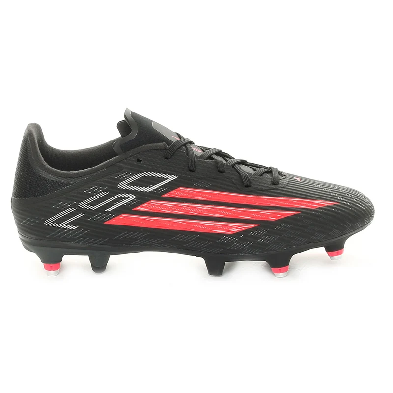 Scarpa da Calcio Uomo Adidas F50 League Terreni Morbidi Nero Rosso 40 2/3