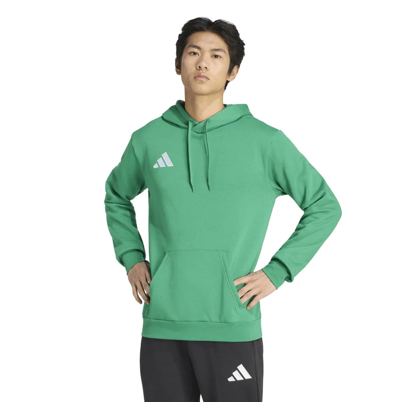 Felpa Uomo Adidas Entrada26 Verde Bianco XL