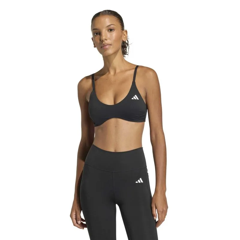 Top Feminino de Treino Optime Essentials Adidas Preto - P