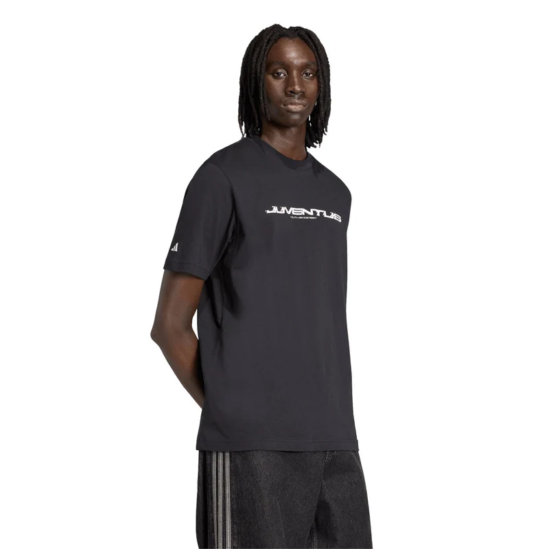T-Shirt Uomo Adidas Stagionale Juventus FC Nero XS