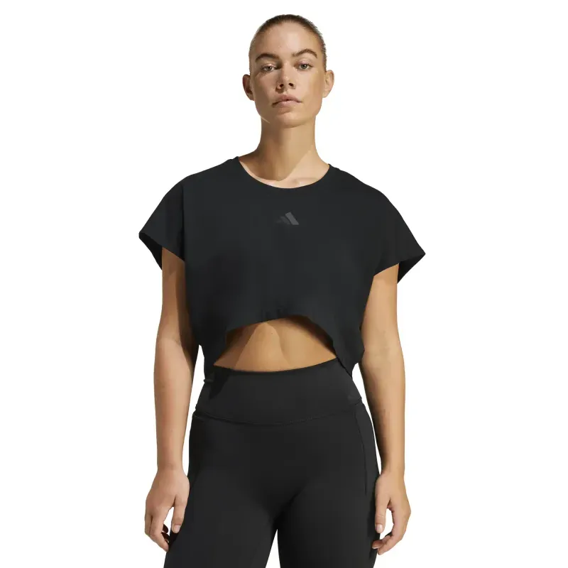 Top adidas Entrenamiento Power Workout Boxy 3 Stripes Mujer KE8049 GD