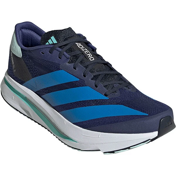 アディゼロ SL2 M アディダス adidas KH8851 ミュートパープル ランニングシューズ 24.5cm