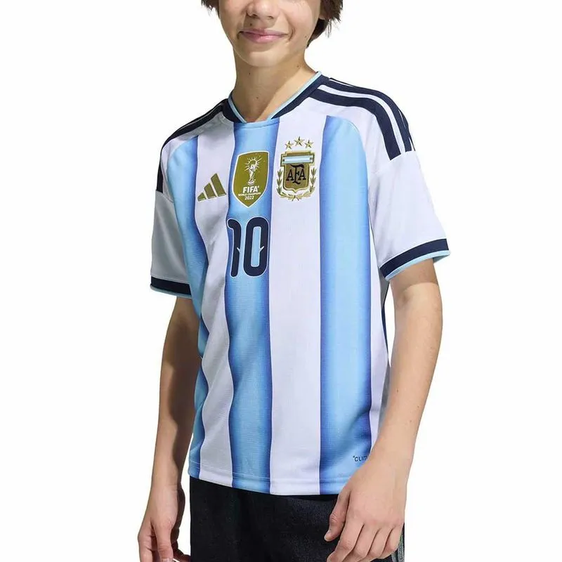 Camiseta Adidas AFA Titular Selección Argentina 2026 Talle: 7-8 - Color: Celeste