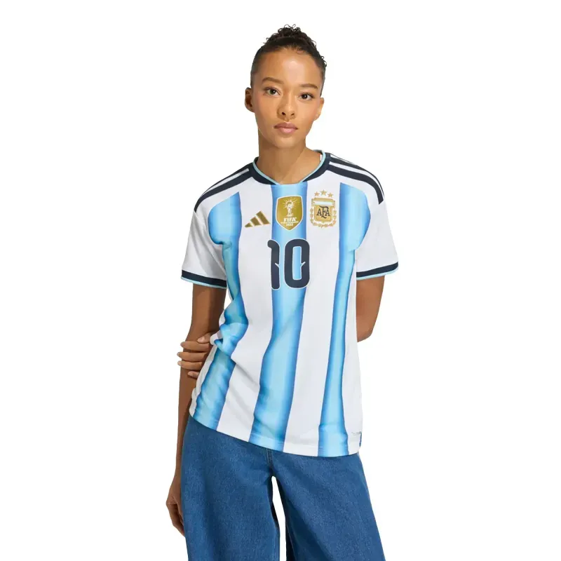 Jersey adidas Futbol Argentina Local Fan 2026 Messi Mujer KH3943 2XL