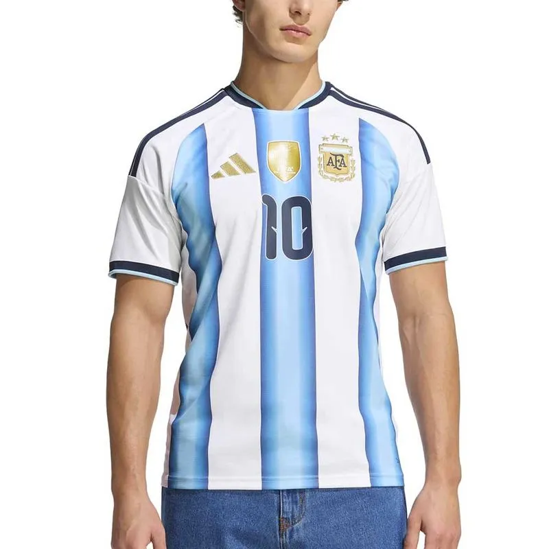 Camiseta Adidas Titular AFA Selección Argentina 2026 Messi #10 Talle: M - Color: Celeste