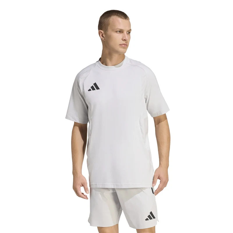 T-Shirt Uomo Adidas Tiro Travel Grigio Nero S