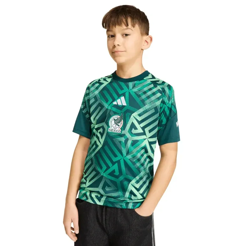 Jersey adidas Futbol Selección Mexicana Entrenamiento 2026 Infantil Unisex JY5489 13-14 Años