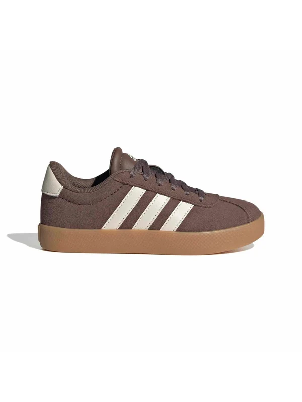 ADIDAS Vl Court Sneaker Bassa Donna - KJ1801 Earth/Chalk 39 1/3