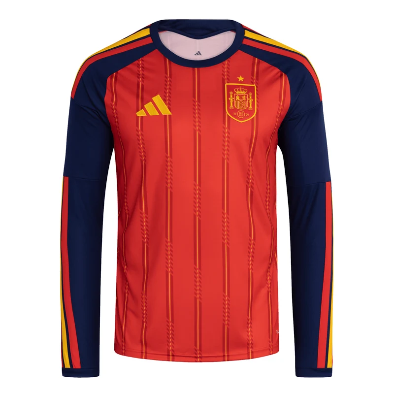 Spain Adult World Cup 2026 LS Home Jersey US 2XL