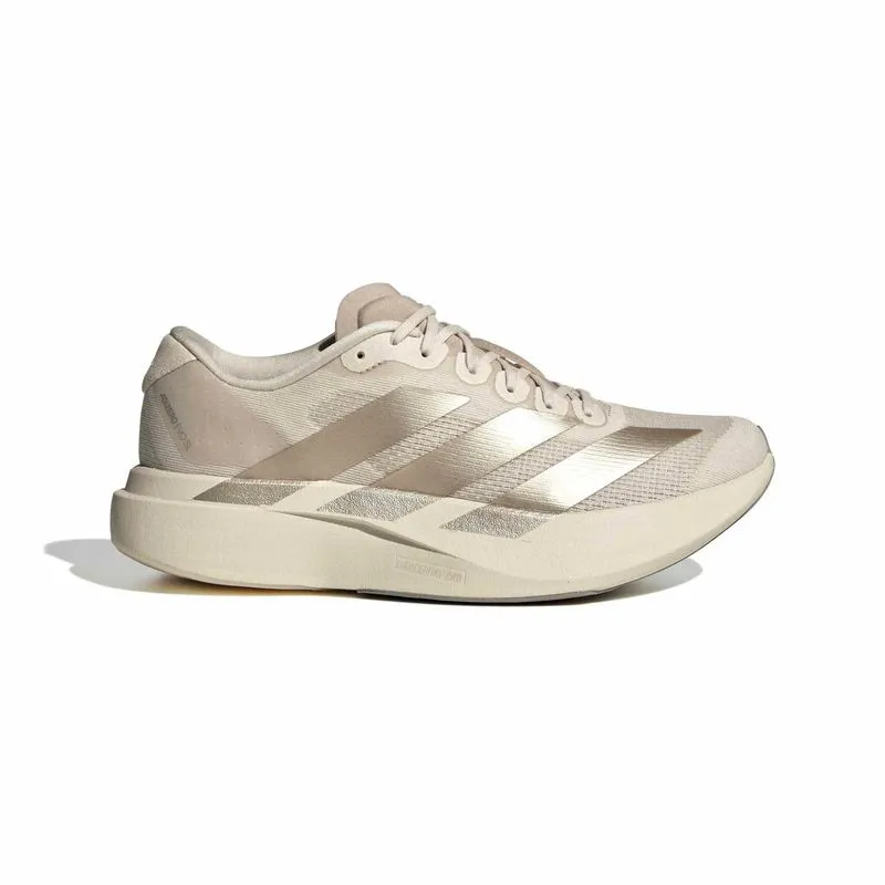Tênis Feminino de Corrida Adizero Evo Sl Adidas Bege Tênis de Corrida Adizero EVO SL Adidas, 35 BR