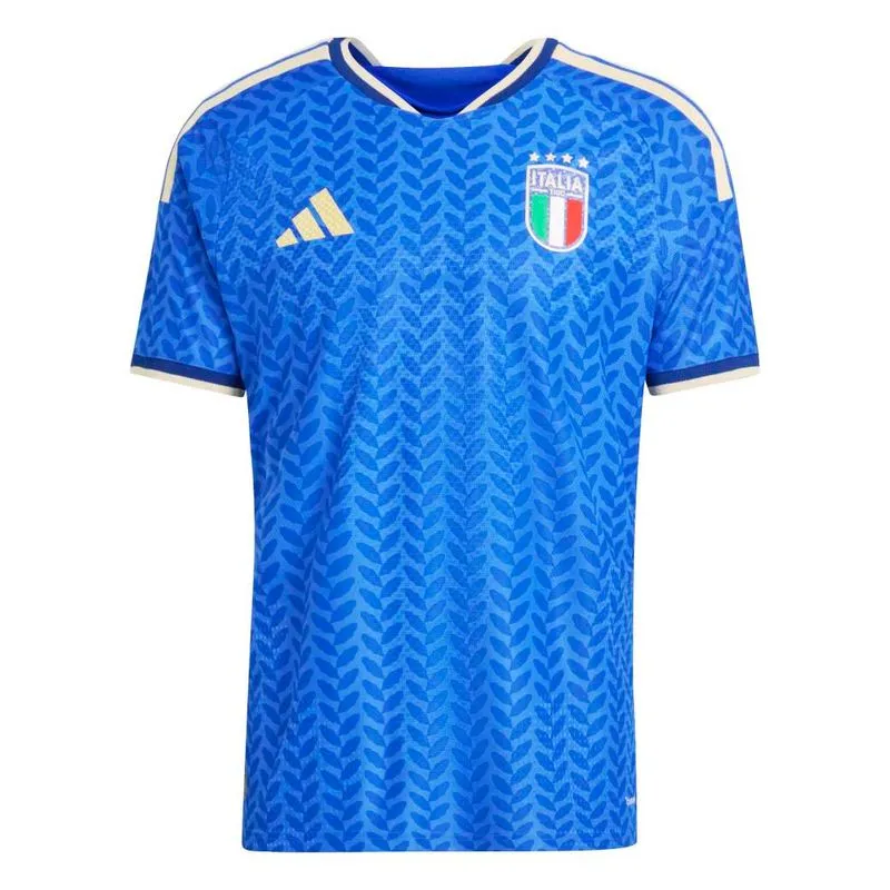 Camisa Adidas Itália 26 Versão Jogador Masculina Azul GG