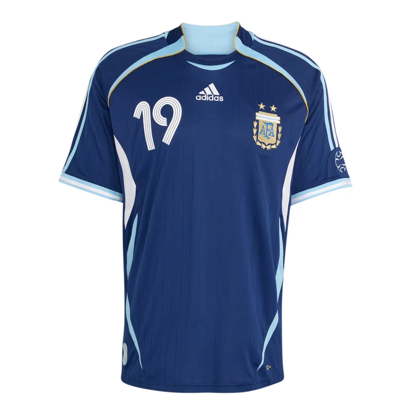Argentina Adult 06 Away Jersey w/ Messi Name Set US 3XL