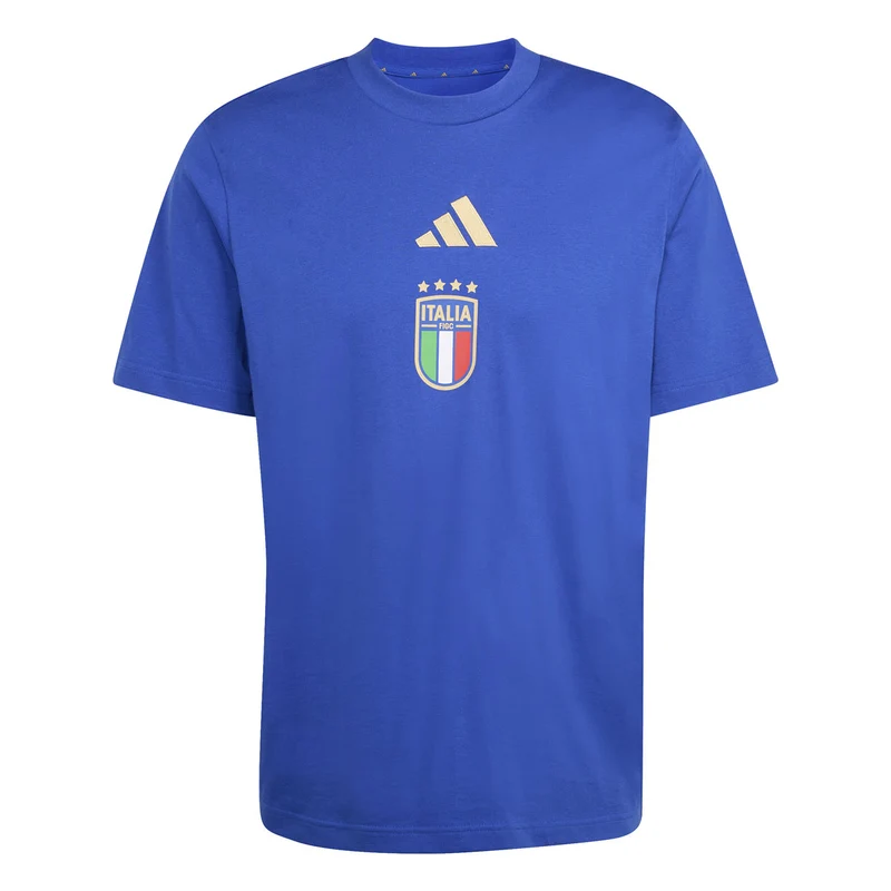 T-Shirt Uomo Adidas DNA Italia Blu XXL