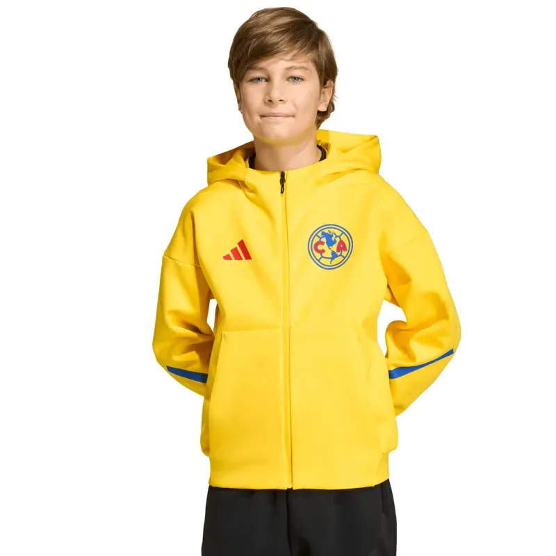 Chamarra adidas Futbol Club América Anthem Infantil Unisex KC4414 13-14 Años
