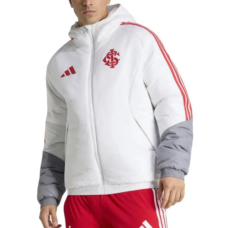 Jaqueta Parka Adidas Internacional 26 Masculina Branca M