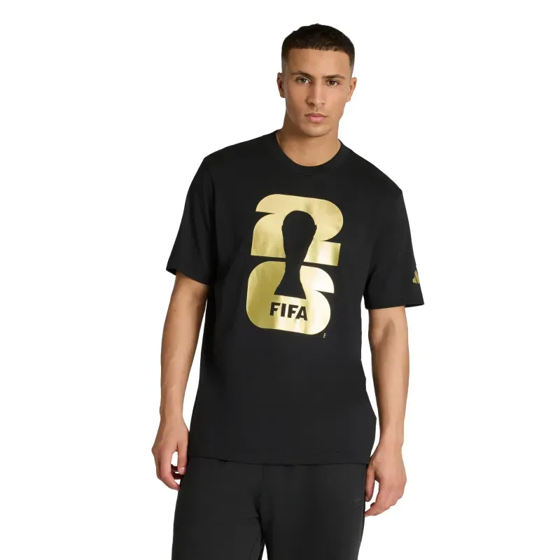 Playera adidas Futbol FIFA World Cup 2026 Official Emblem Hombre KB3704 L