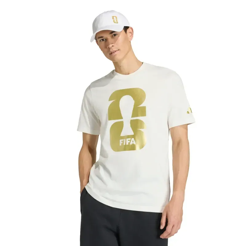 Playera Emblema Oficial Copa Mundial FIFA 26™ adidas Futbol Unisex KB3703 ECH
