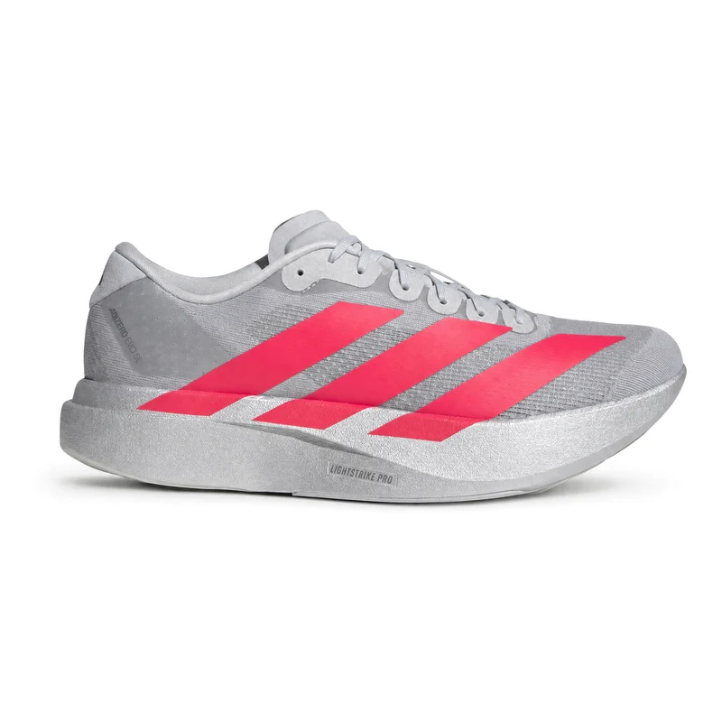 Scarpa da Running Uomo Adidas Adizero Evo SL Grigio Rosso 44 2/3