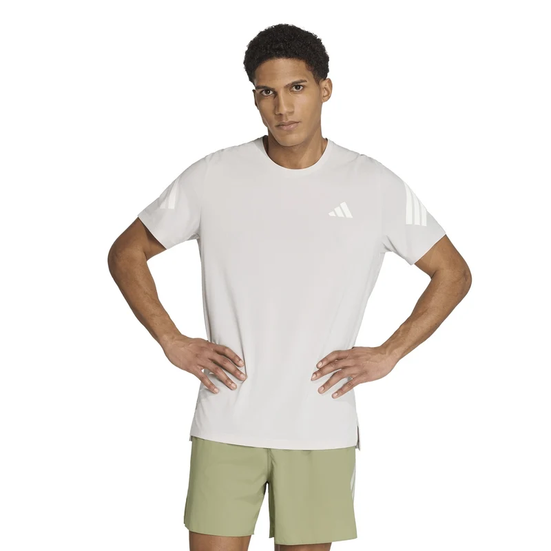 T-Shirt Uomo Adidas adi365 Climacool Grigio Bianco S