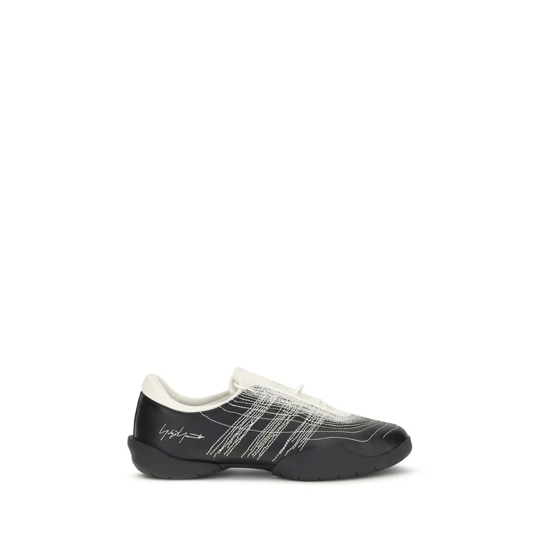 Y-3 Black Rubber Athletic Sneakers EU39.5/US6.5