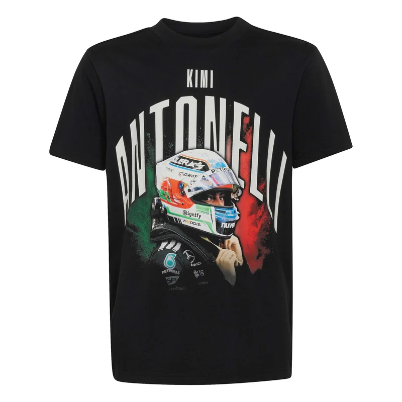Mercedes - Amg Petronas Formula 1 Team Kimi Antonelli Graphic T-Shirt 11-12 Years