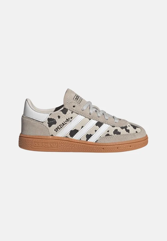 ADIDAS ORIGINALS Sneakers HANDBALL SPEZIAL beige per bambina con stampa animalier 34