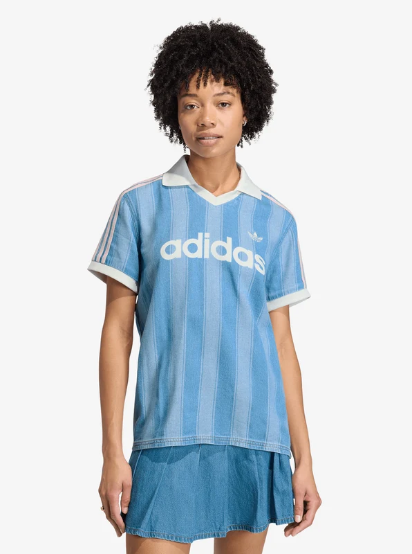Denim Football Jersey BLU/BLU / XS