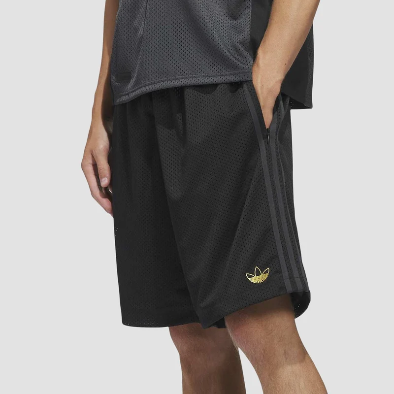 adidas Skateboarding X Tyshawn Bball Shorts Black/Matte Gold/Carbon X-Large / Black/Matte Gold/Carbon