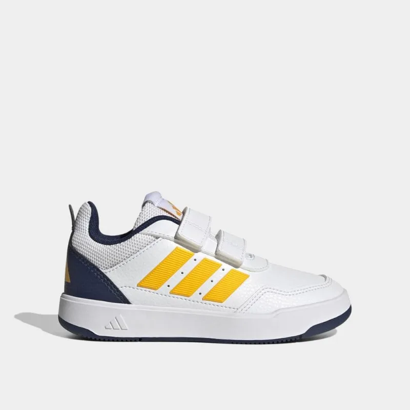 Tênis Infantil Adidas Tensaur Sport 3.0 - Unissex - Branco+dourado