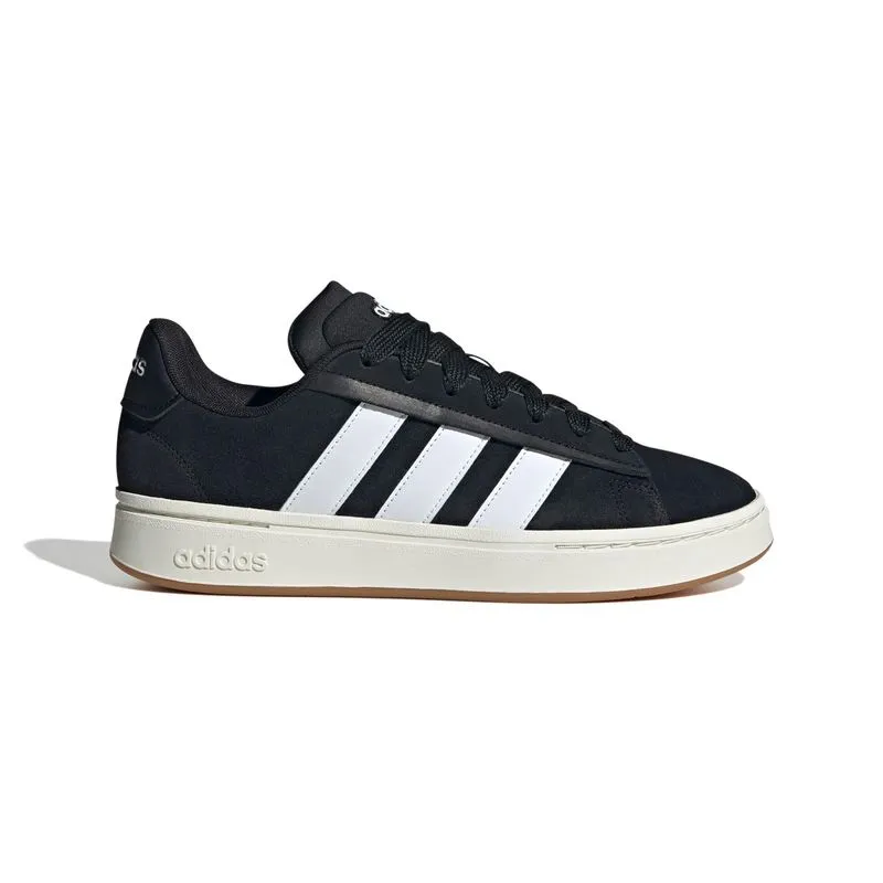 Tênis Casual Masculino Adidas Grand Court Alpha Preto Tênis Feminino de Caminhada Grand Court Alpha Adidas Preto, 39 BR